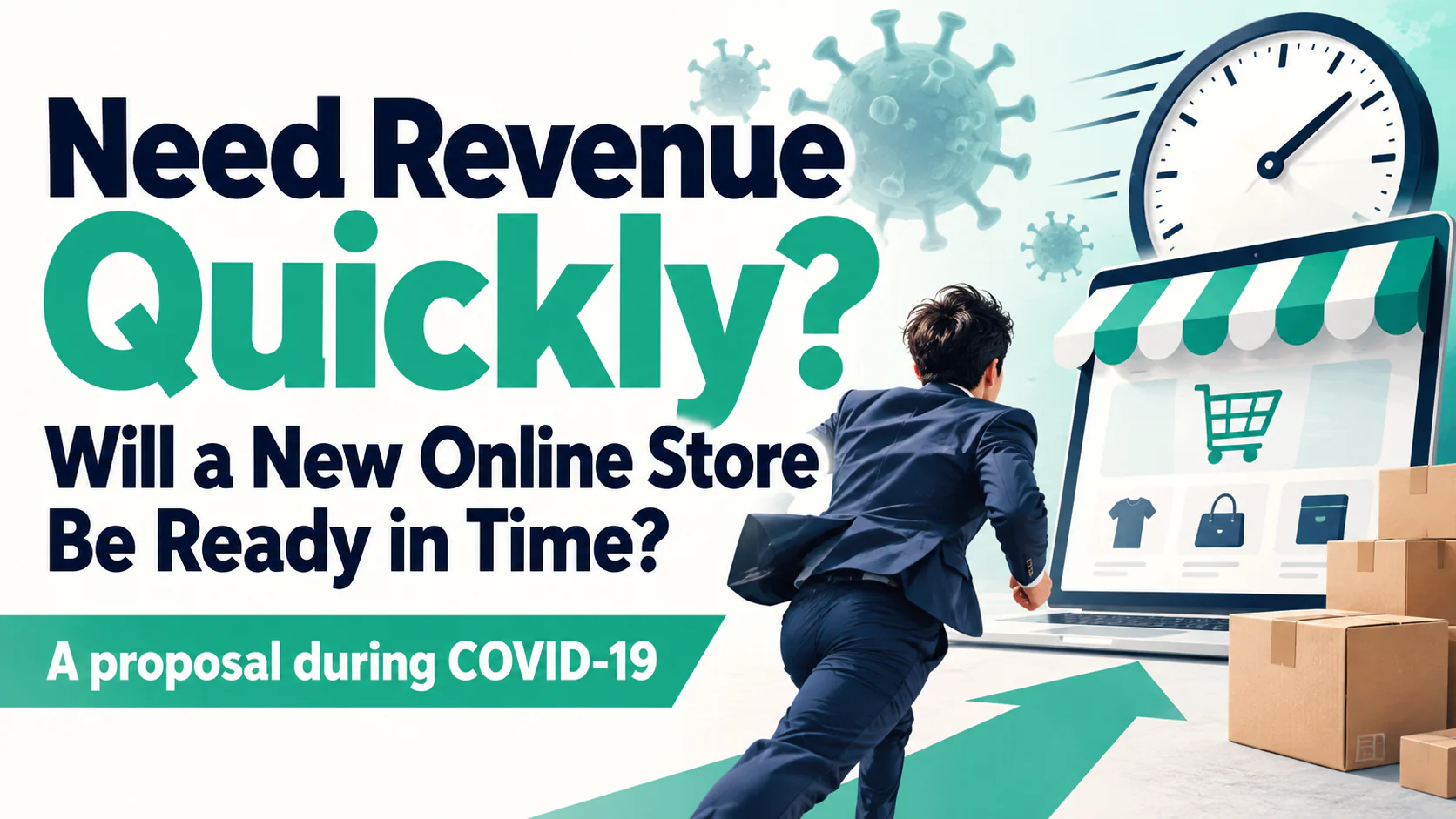 Article illustration: Need Revenue Quickly? Will a New Online Store Be Ready in Time?